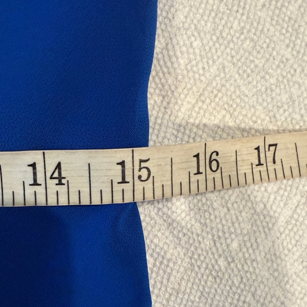 NWT Sachin & Babi Patrizia Blue Asymmetrical Crepe Dress Size 10 - Picture 11 of 15